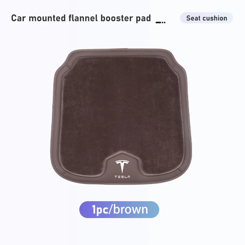 מושב נוחות לרכב לטסלה - מגן כרית מושב עם משטח נגד החלקה, מתאים לדגמי Model 3, Y, S, X, Roadster