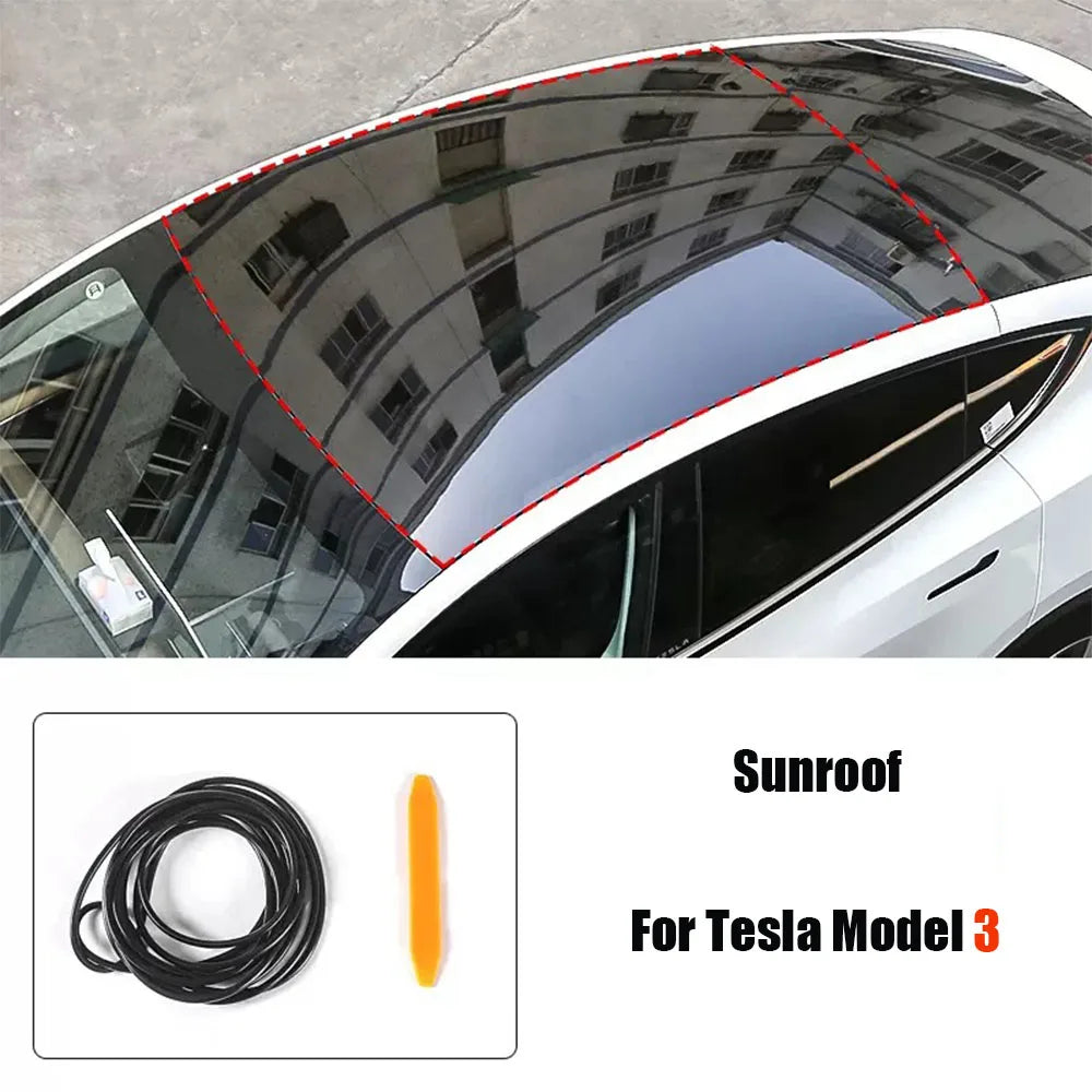 ערכת אטם דלת למניעת רעש רוח וטמפרטורה – לדגמי טסלה Model 3/Y/S/X שנת 2024 אטם גומי איכותי לבידוד רעשים, רוחות וחדירת אבק – כולל רצועת איטום לתא המטען הקדמי (Frunk) ולדלתות.