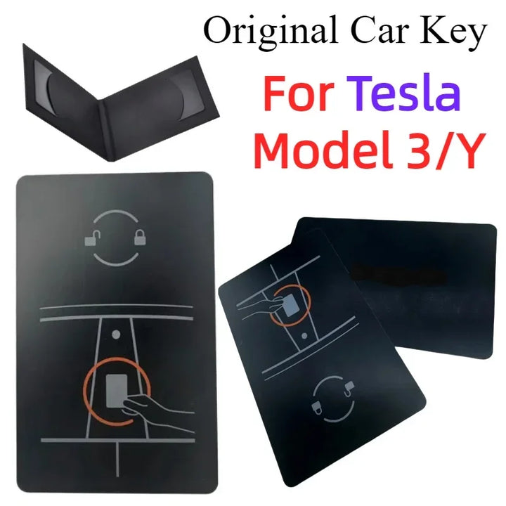 מפתח חכם אינדוקטיבי לכרטיס רכב עבור Tesla Model 3/Y – תכנות ישיר לשימוש מיידי, דגם מקורי 1131087-00-J