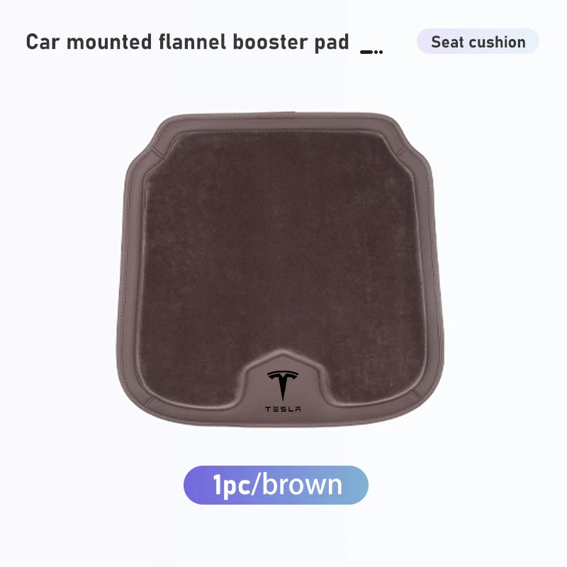 מושב נוחות לרכב לטסלה - מגן כרית מושב עם משטח נגד החלקה, מתאים לדגמי Model 3, Y, S, X, Roadster